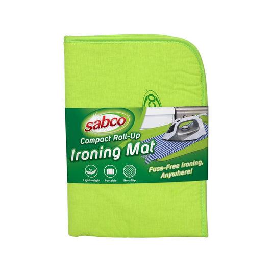 Sabco Compact Ironing Mat - Portable Ironing Surface 65cm x 46cm - Lightweight - Auzzistore