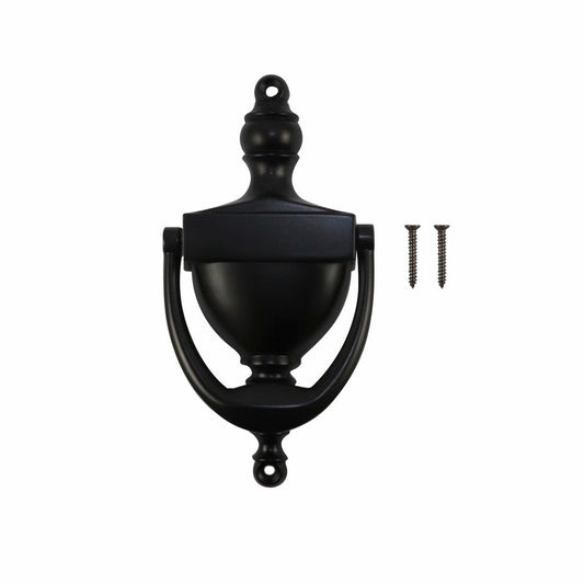Adoored Door Knocker - 158mm - Steel - Black Finish - Auzzistore