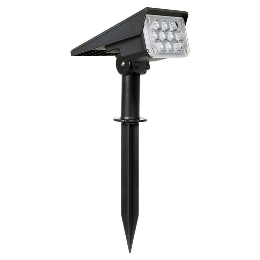 Solar Magic Spotlight - 300lm - Plastic - Solar Powered