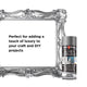 White Knight Super Chrome Spray Paint - 300g - Solvent Based - Fast Drying
