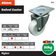 Move It 40mm White Plastic Heavy Duty Swivel Castor - Durable - Low Maintenance - Smooth Rolling