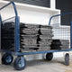 Easyroll Pneumatic Castor 260mm Black Steel 140kg Load Capacity