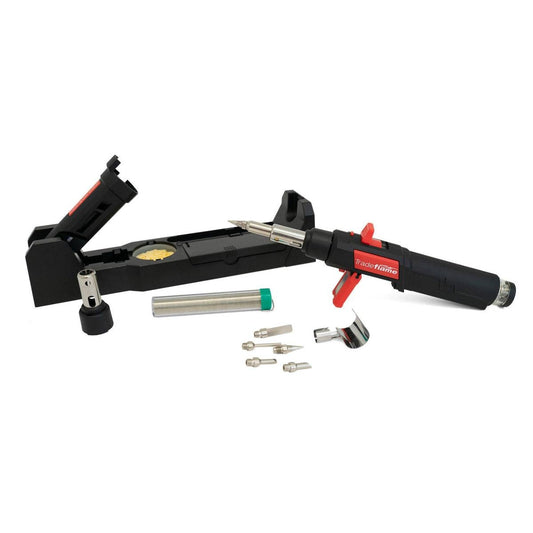 Tradeflame Butane Soldering Iron Torch Kit - Adjustable Temp Control - 330mm x 160mm x 80mm - Auzzistore