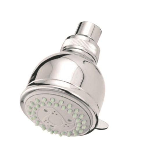 Flexispray Chrome Bermuda Shower Rose 3 Function 75mm Brass 9L Min - Auzzistore
