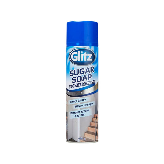 Glitz Sugar Soap - 450g - Aerosol Can - Phosphate-Free