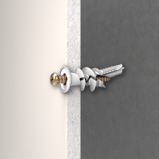 Ramset Twist N Lock Wallmate 100 Pack - Wall Anchors - 13mm Nylon - Easy Install – view 2 - Auzzistore