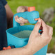 Gardena Handheld Seed and Fertiliser Spreader Medium - 100m² Coverage - Turquoise