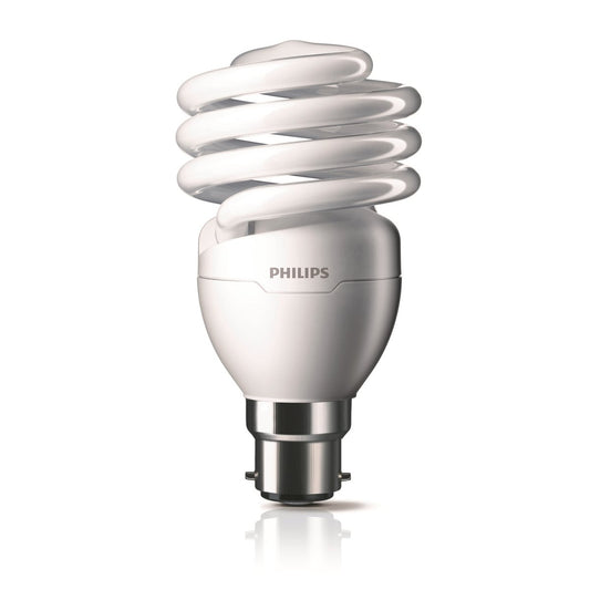 Philips B22 CFL 24W Cool Daylight Globe 1450lm Plastic Brightness – view 2