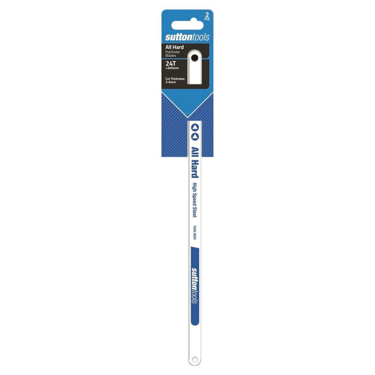 Sutton Tools Hacksaw Blade 300mm 24 TPI Steel High Wear Resistance