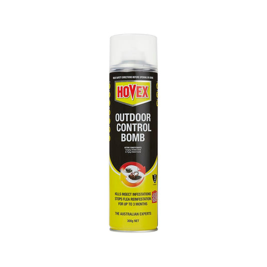 Hovex Outdoor Control Bomb 300g Aerosol - Kills Insects - 3 Months Protection - Auzzistore