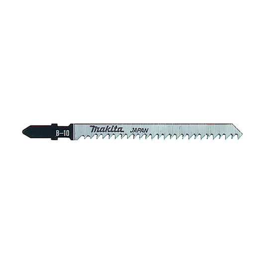 Makita B 10 Bayonet Type Jigsaw Blade 5 Pack - 100mm x 5mm - Silver - Precision Cutting - Auzzistore