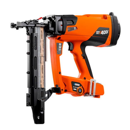st400i Cordless Fence Post Staple Gun ss4i40 - 4mm Staples - Portable Design - Efficient Operation - Auzzistore
