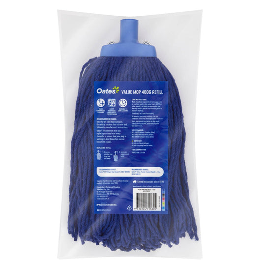 Oates Value Mop - 400g - Highly Absorbent - Food Safe – view 2