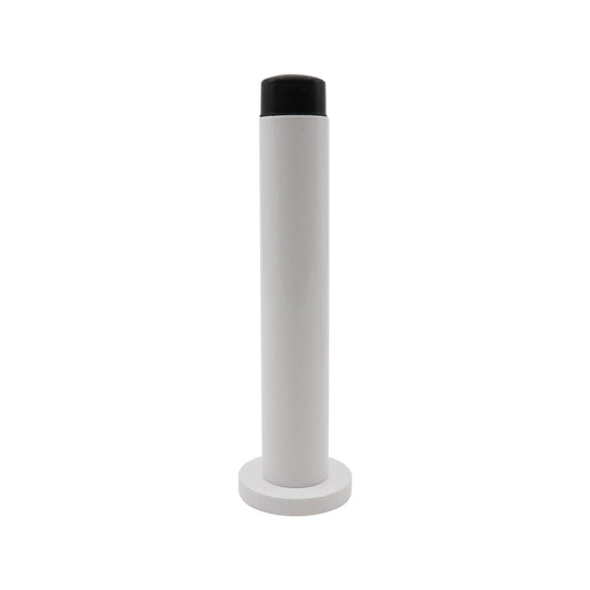 Adoored 110mm White Monument Door Stop T0405 - Wall Protection - Easy Install - Auzzistore