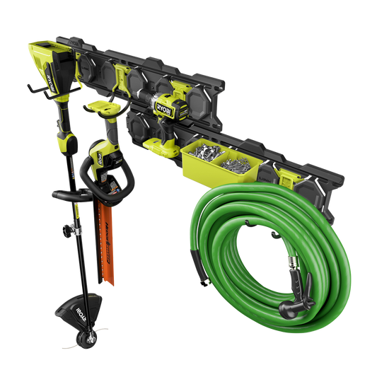 Ryobi Link 7 Piece Wall Kit - Modular Storage Solution - 205mm x 232mm x 846mm – view 2