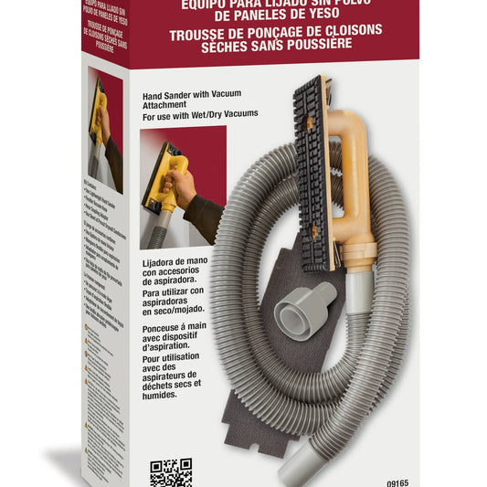 Hyde Hand Sander - 152mm - Plastic - Dust Free Vacuum Tool – view 2 - Auzzistore