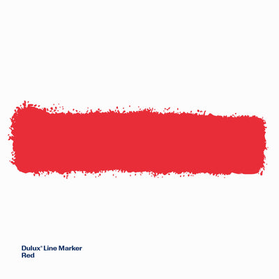 Dulux Red Spray Line Marker 500g - 0.5L - Fast Drying - High Luminance