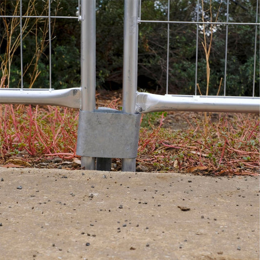 Rapidmesh Temporary Fence Spike - 360mm x 100mm - Galvanised Steel - Lightweight – view 2 - Auzzistore