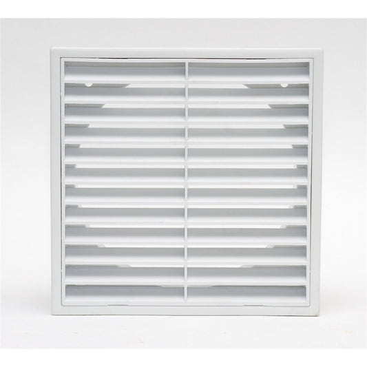 Pacific Air 125mm PVC Air Grille Vent - Modern - UV Stabilised - White – view 2 - Auzzistore