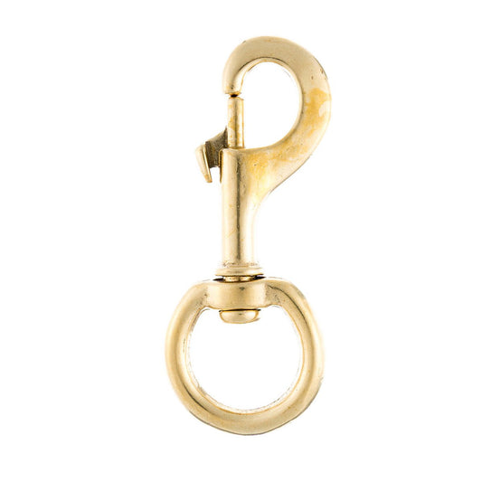 Taskmaster Snap Hook - 33mm x 118mm - Solid Brass - Heavy Duty – view 2 - Auzzistore
