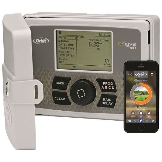 Orbit B-Hyve Irrigation Controller - 6 Station - Plastic - Wi-Fi Enabled – view 2 - Auzzistore