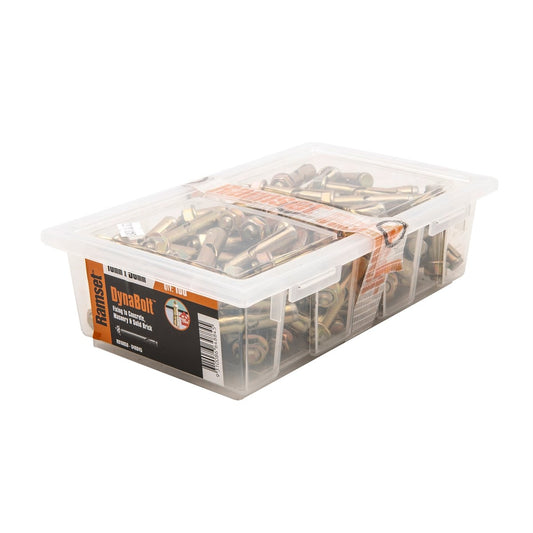 Ramset Dynabolt Plus 10 x 50mm Masonry Sleeve Anchor 100 Pack - Auzzistore