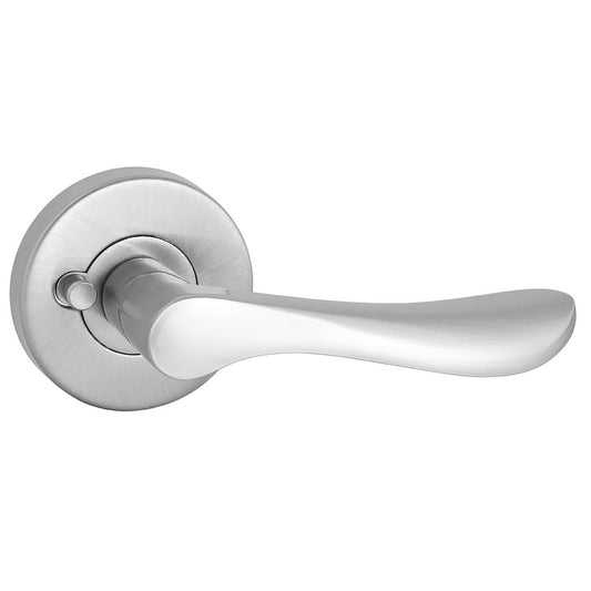 Gainsborough Satin Chrome G4 Series Privacy Leverset 63mm Zinc Durable - Auzzistore