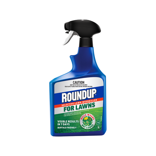 Roundup for Lawns 1L Ready to Go - Selective Weedkiller - 1L - Spot Spray - Auzzistore