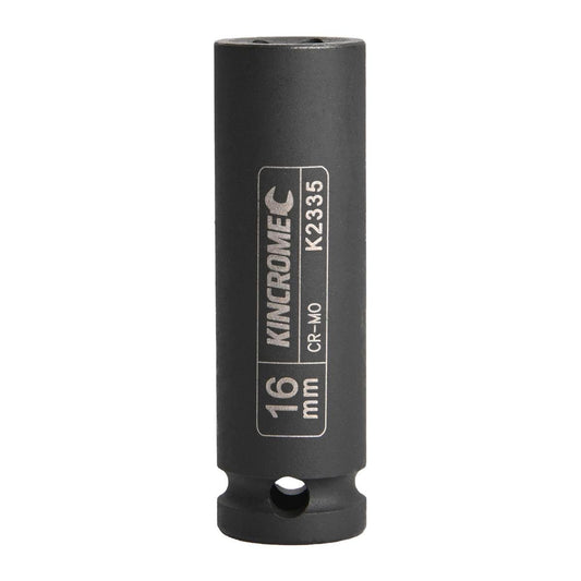 Kincrome 16mm Deep Impact Socket 1/2 Drive Cr-Mo Rust Resistant - Auzzistore
