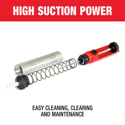 Jflex De Soldering Pump - Compact Tool for Efficient Solder Removal - 25mm x 205mm – view 2 - Auzzistore