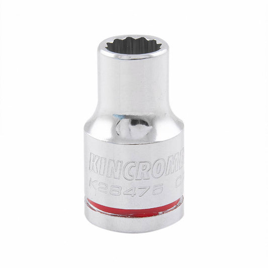 Kincrome 5/16 3/8 Square Drive Socket - Chrome Vanadium Steel - Rust Resistant