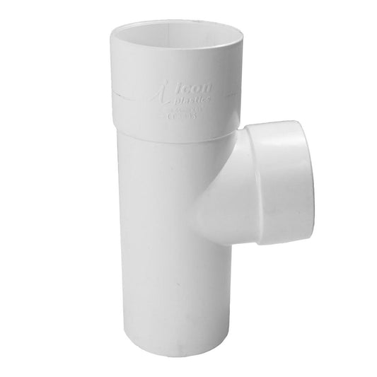 Icon Plastics Downpipe - 80mm - PVC - Durable - Auzzistore