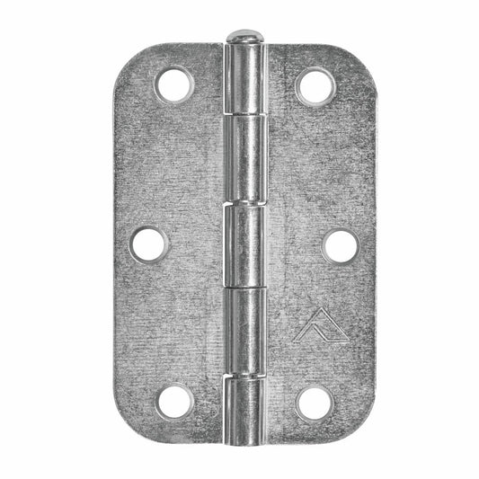 Pinnacle Radius Butt Hinge - 90mm - Zinc Plated - Loose Pin - 20 Pack - Auzzistore
