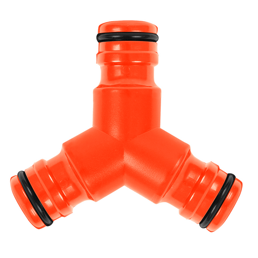 Pope 18mm 3 Way Hose Coupler - Connects 3 Hoses - UV Treated - Durable - Auzzistore