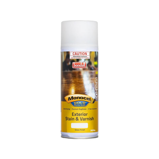 Bondall Cedar Monocel Gold Stain Varnish 300g Polyurethane UV Resistant - Auzzistore