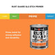 White Knight Rust Guard Etch Primer Paint 0.5L - Quick Dry - Grey - Rust Protection