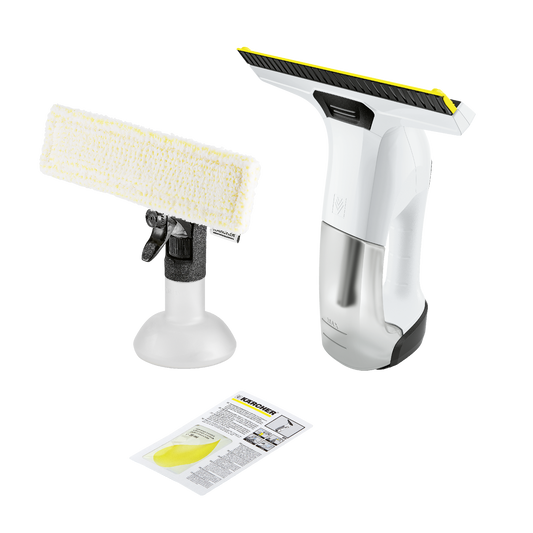 Karcher Wv 6 Plus Window Vac - Cordless Window Cleaner - 100 Min Run Time - White