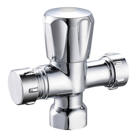 Kinetic Chrome Double Mini Tap - 15 x 15mm - Lead-Free Brass - Smooth Operation - Auzzistore