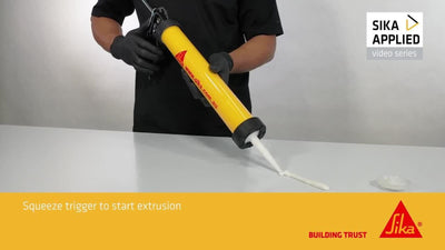 Sika Professional Sausage Caulking Gun - 500mm Steel - Easy Trigger Action
