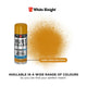 White Knight Rust Guard Golden Yellow Gloss Epoxy Enamel Spray Paint 310g Durable Protection