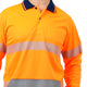 Citeco Hi Vis Long Sleeve Polo 2XL - Orange - Lightweight - Breathable