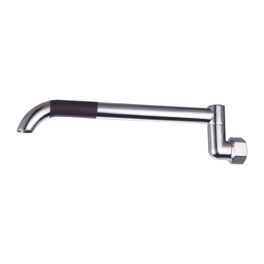 Shaw Mason Chrome Swivel Laundry Arm - 230mm - Lead Free Brass - Durable