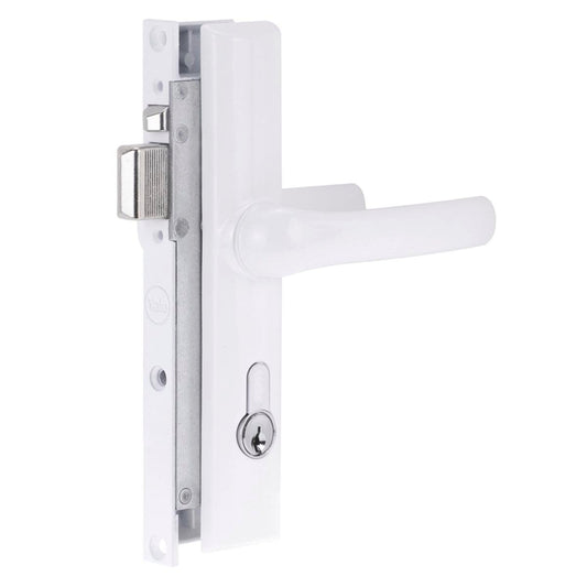 Yale Quattro Lock Screen Security Door - 280mm x 77mm x 45mm - White - Auzzistore