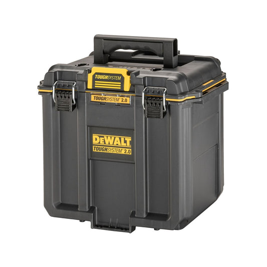 Dewalt Toughsystem 2.0 Half Width Tool Box - 20L - IP65 Dust & Water Resistant – view 2 - Auzzistore