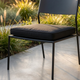 Mojo Outdoor Cushion - 42cm Grey - UV Resistant - Waterproof - Comfortable
