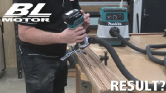 Makita 18V Brushless Laminate Trimmer DRT50Z - Skin Only - 30000 RPM - Precision Trimming – view 2