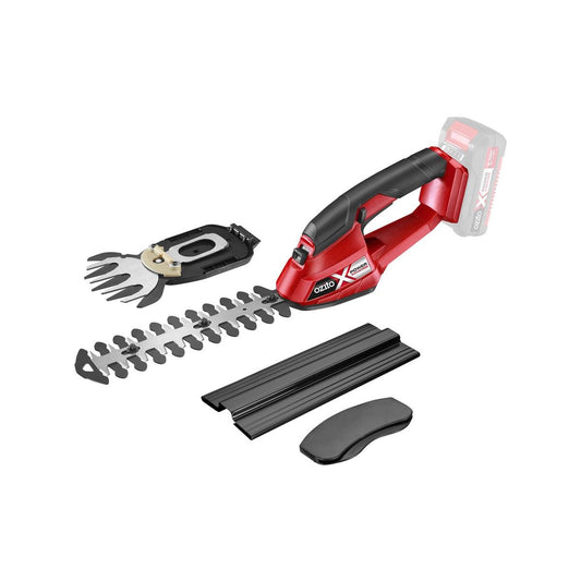 Ozito PXC Cordless Grass Trimmer - 200mm Blade - Metal Plastic - Lightweight