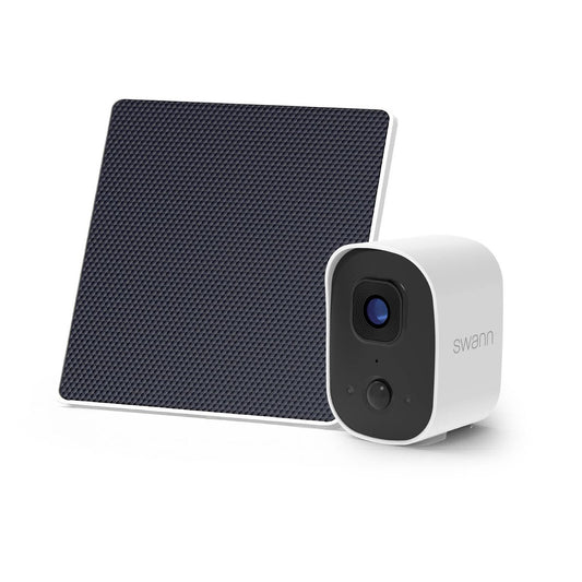 Swann Evo Wireless 2K Security Camera with Solar Panel - 120° Viewing Angle - Night Vision - Auzzistore