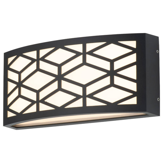 Arlec Burly LED Bunker Light - 10W - 600 Lumen - IP44 Water Resistant - Matte Black – view 2