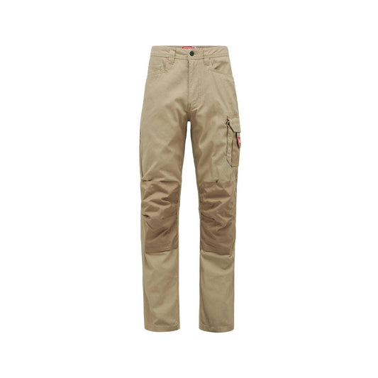Hard Yakka Legends Cotton Cargo Pants Size 97R - Khaki - Durable - Comfortable